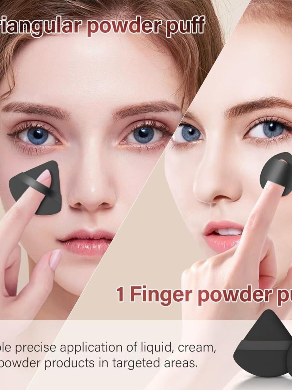 Makeup Brushes Set, Professional 25 Pcs Makeup Kit, Include Foundation Powder Bl - Picture 6 of 7